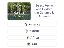 Tablet Screenshot of gardenexplorer.org